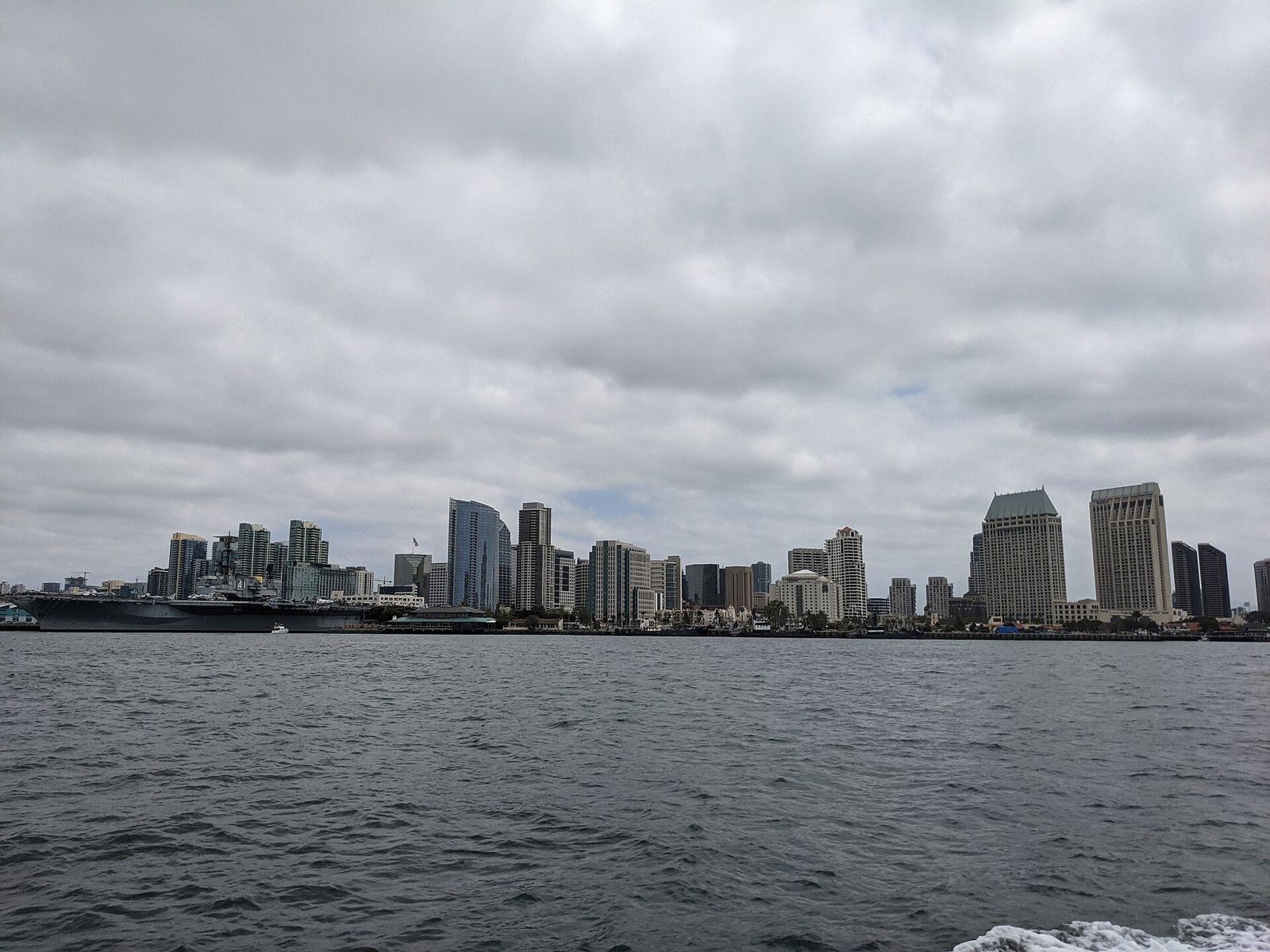 Downtown San Diego skyline across San Diego Bay